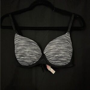 PINK Victoria's Secret Black and White Bra